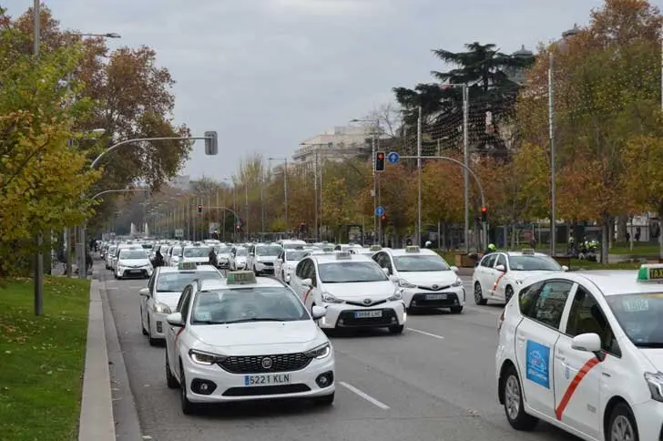 Protesta en Madrid