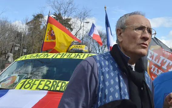 Federico Rico, taxista de Avignon 