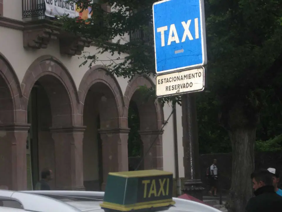 señal taxi