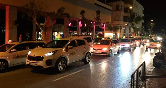 taxi noche ibiza