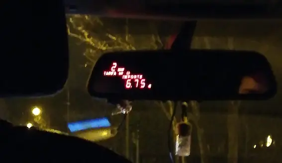 taxímetro noche