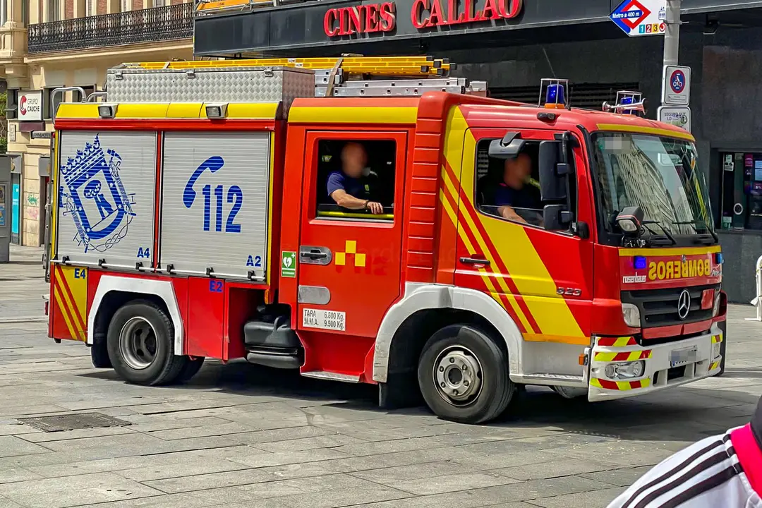 camión bomberos