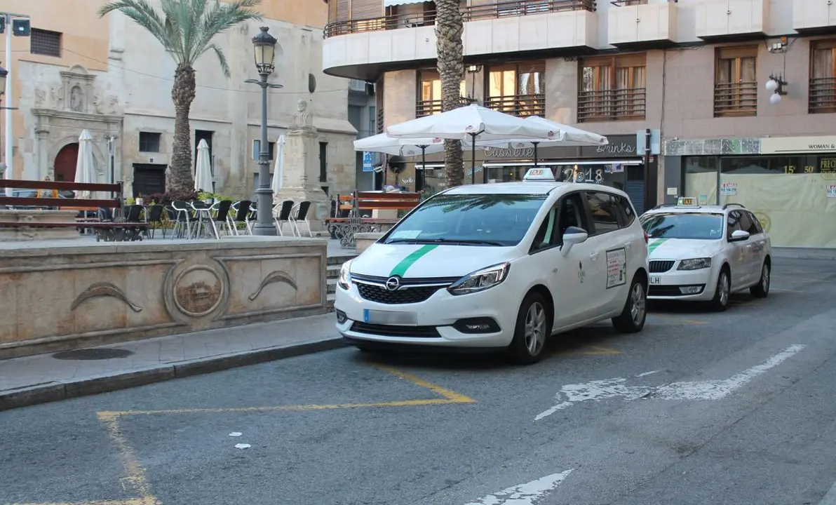 Taxis de Elche. Imagen: Ayuntamiento de Elche