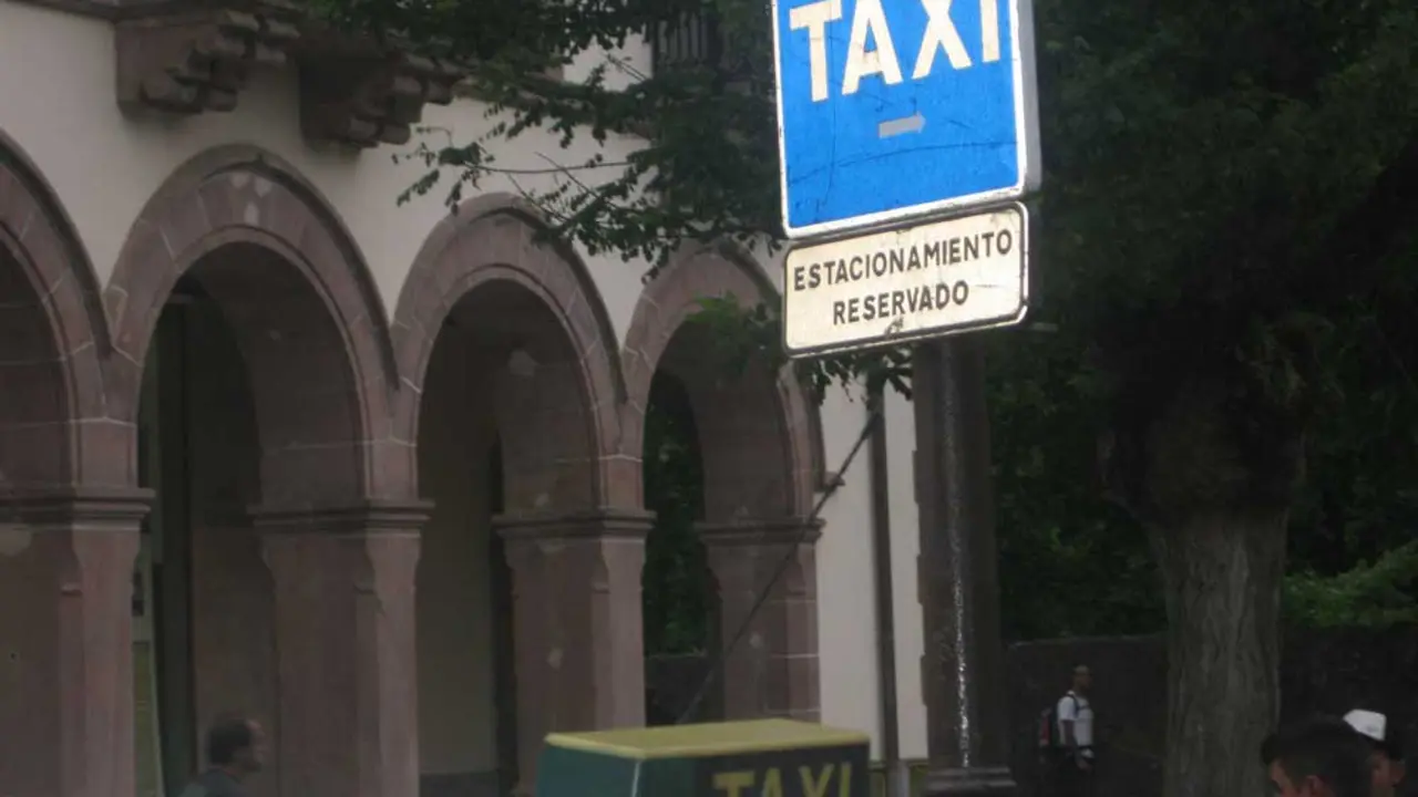 señal taxi