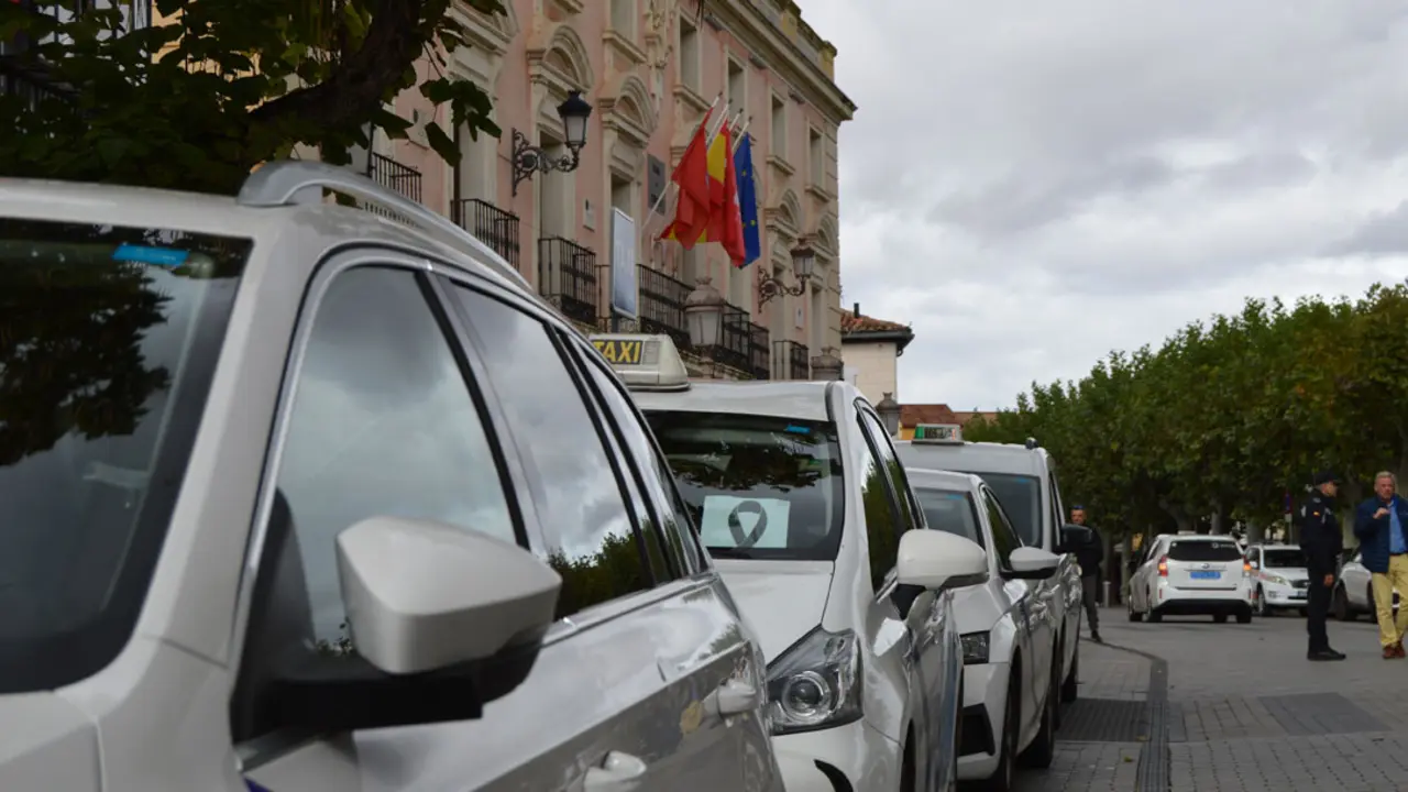 taxi alcalá concentración