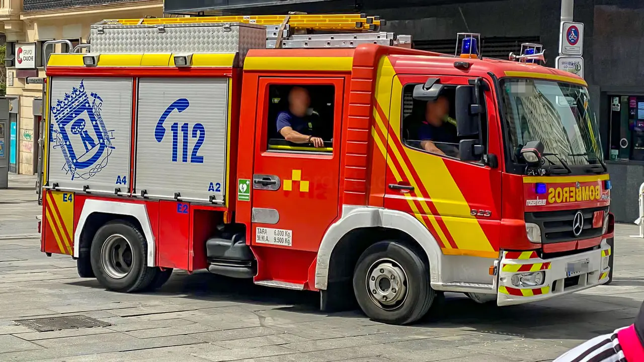 camión bomberos