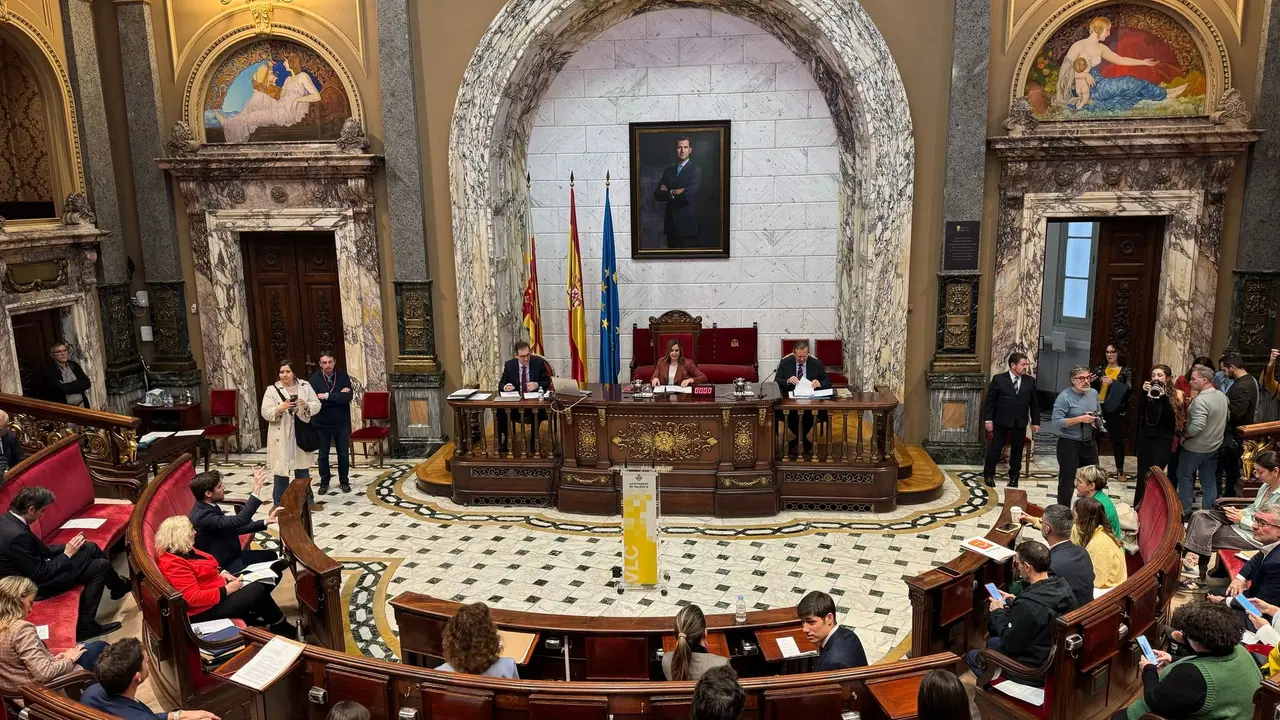 Pleno del Ayuntamiento de Valencia. Imagen: Ayto. de Valencia