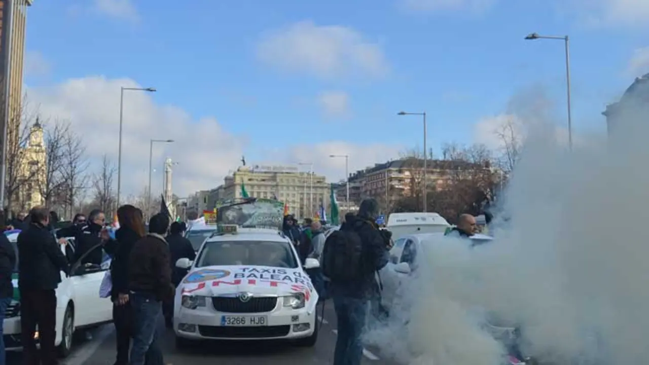 Protesta en Madrid