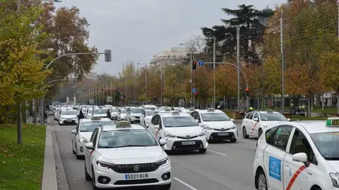 Protesta en Madrid