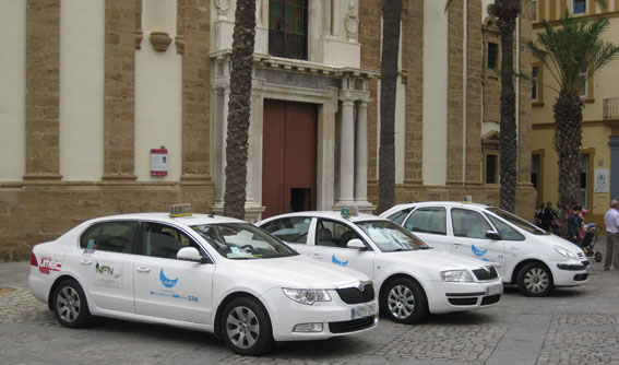 El taxi de Cádiz estrena nueva ordenanza