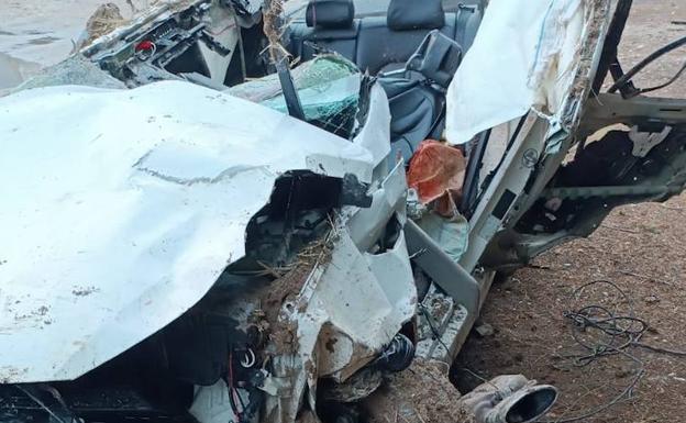 Fallece un taxista de Peñafiel tras un accidente de tráfico
