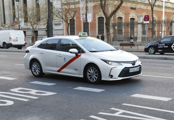 Madrid duplica sus ayudas para taxis ECO y CERO en 2022